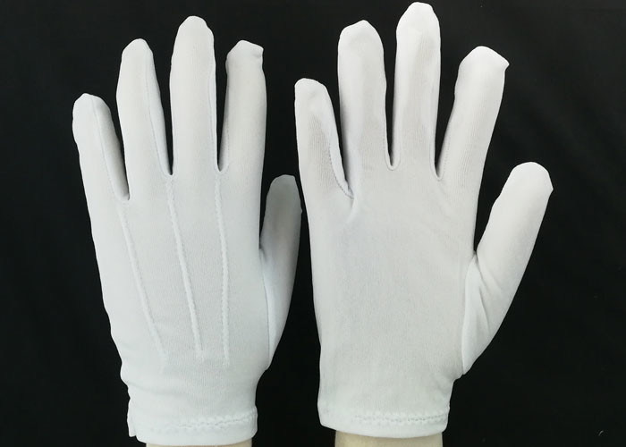 Bleached White Lint Free Gloves 23g / Pair Weight 100D Yarn Good