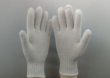 Premium Quality Cotton Knitted Gloves Good Tactile Sensitivity For Construction Industry