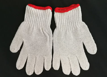 Protective Hand Cotton Knitted Gloves Spark Resistant For Mechanical Maintenance