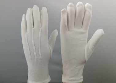 Breathable Lint Free Gloves , Industrial Safety Gloves Light Material Handling