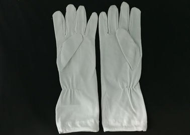 Bleached White Marching Band Gloves 33cm Glove Length Oeko-Tex Standard Assured
