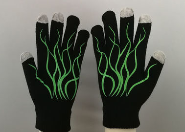 Skeleton Printng Working Hands Gloves Ecological Textile Fabric OEM Accepted