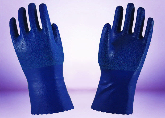 Industrial Latex Coated Gloves OEM Logo Printing Eva Burr Hand Work Glove