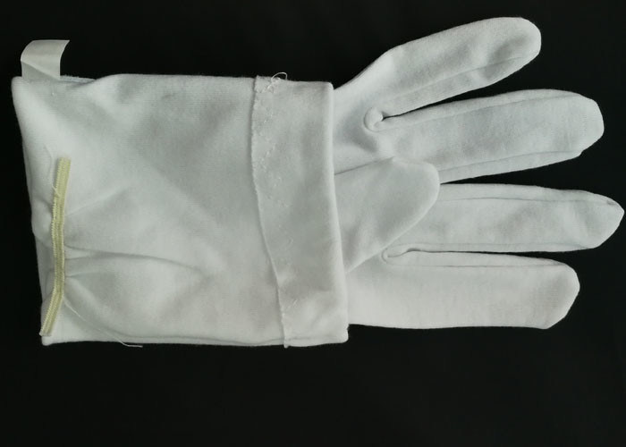 Bleached White Marching Band Gloves 33cm Glove Length OekoTex Standard
